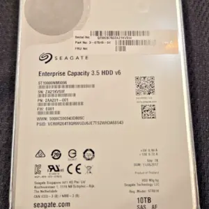 Seagate Exos X10 10TB SAS 3.5" ST10000NM0096